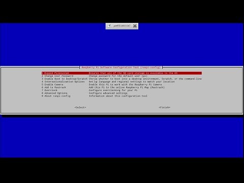 2. How to configure Raspberry-Pi using sudo raspi-config