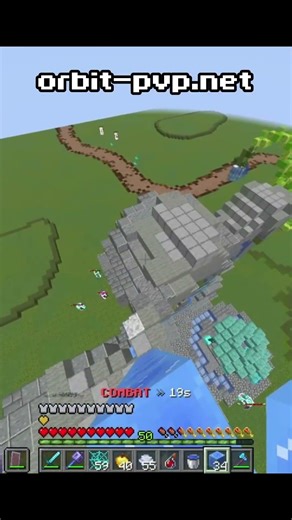 Orbit PVP (Mace) #minecraftpvp #minecraft #pvp #gaming #pvpguide #mctutorial #mc #texturepvp #fyp