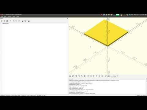 OpenSCAD Basics 2D Forms