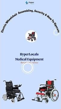 Motorized wheelchair demo. How to Assemble and Operate Electric Wheelchair