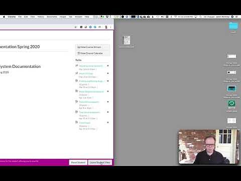 Canvas Course Navigation Visibility and Student View