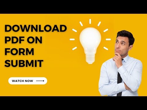 Download PDF on form submit Elementor Pro 2023 | Wordpress Tutorial | Elementor Tutorial