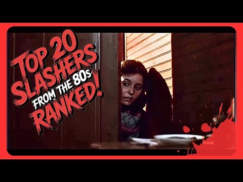 TOP 20 SLASHER HORROR MOVIES 70s & 80s ULTIMATE RANKING!