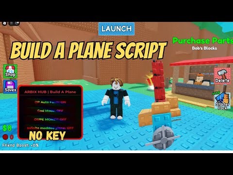 [NEW 2025] Build A Plane Script (NO KEY, Pastebin) | Infinite Money, Auto Farm, God Mode & OP GUI