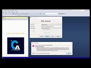 Cannot connect to SQL server ....#SQL #SQL Server Error
