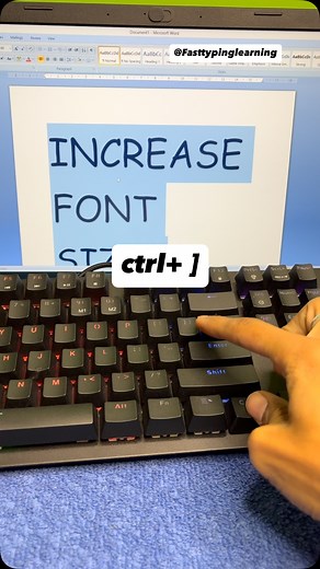 Computer 🖥️ shortcut key for Increase font size #réel #reels #increase #font #tricks #shortcut #viral #new #viralvideos #viralreels #viralreel #trending #trend #trendingreels #trendingnow #trendingvideos #facebook #followers #instagram #instamood #instagood #instadaily #insta #foryou #foryoupage @highlight | Fast Typing Learning