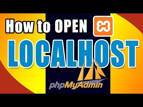 How to open localhost phpmyadmin in XAMPP Updated