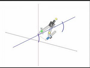 How to Construct a Line Parallel to a Given Line Through a Given Point