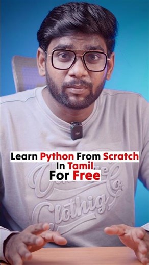 Learn Python For Free in தமிழ் 🔥
