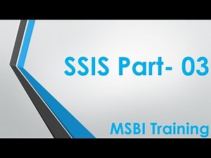 SSIS Part 03 | SSIS Tutorial For Beginners | SQL Server Integration Services | MSBI Training Venkat