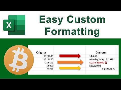 Simple Way to Make Custom Formatting Codes in Excel