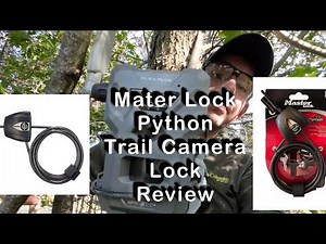 Master Lock Python Trail Camera Lock Review - IS IT WORTH IT? - Trail Camera Mini Series 2024