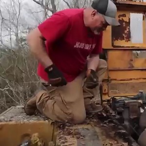Excavator Discovered Hiding in the Swamp