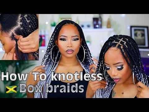 How To Knotless Box Braid | Very detailed Step by Step For Beginners | Karrill DaDiva