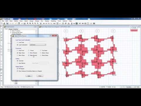 CSI SAFE-Analysis & Design of Slab with Beam