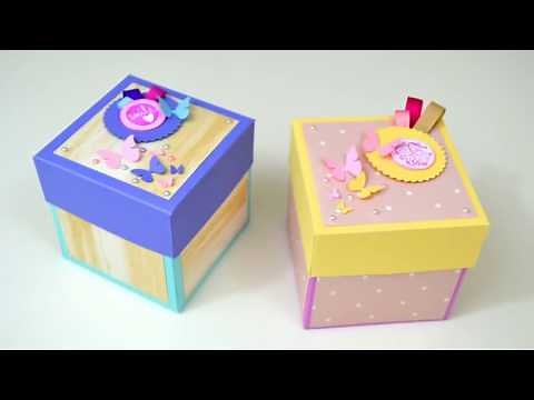 HOW TO MAKE EXPLOSION BOX | Exploding Box Card Kit