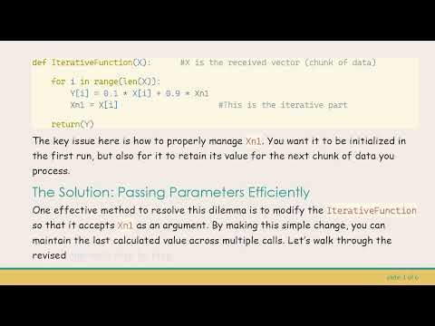 Efficiently Managing Iterative Parameters in Python Functions