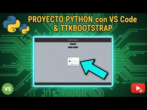 Python Project with VS Code & TTKBootstrap | Create Apps with a Modern Interface
