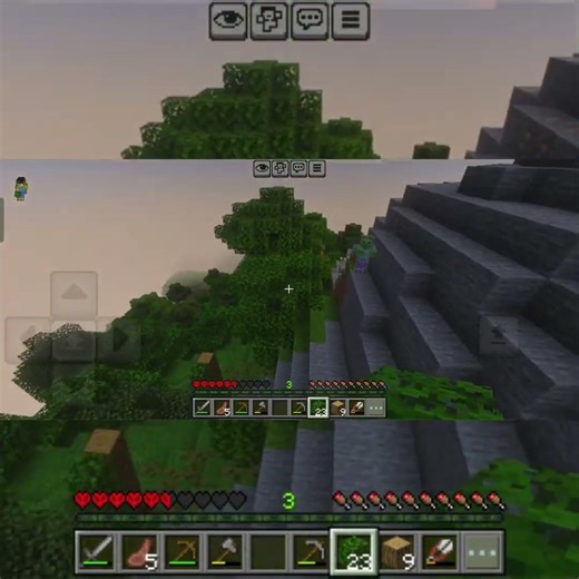 minecraft hardcore bad luck #minecraft #gaming