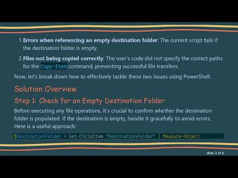 How to Compare Files in Two Different Folders Using PowerShell