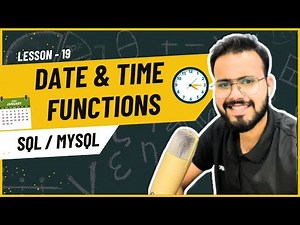 Date & Time Functions in SQL/MySQL | Types of SQL Functions| Examples | DATE_FORMAT(), DATE_ADD()