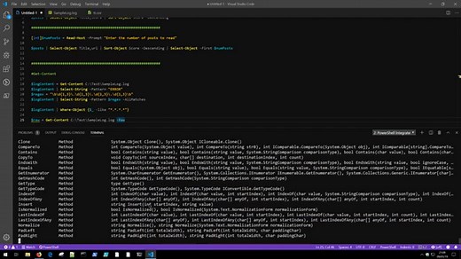 PowerShell Input & Output - Tech Thoughts