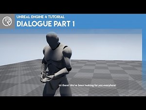 Unreal Engine 4 Tutorial - Dialogue System - Part 1