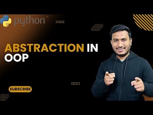 Abstraction in OOP | The Complete Python Course | Basic to Advance | Python Tutorial