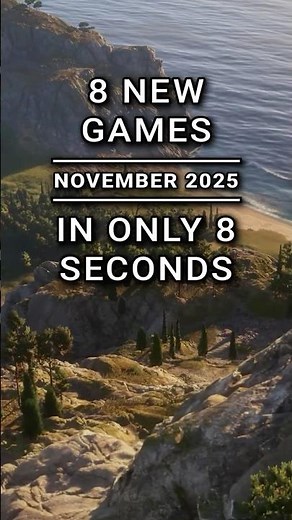 8 New Games In 8 Only Seconds | November 2025 🎮