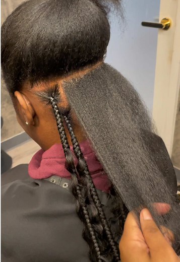 Boho Knotless Braids Tutorial for Wavy Hair