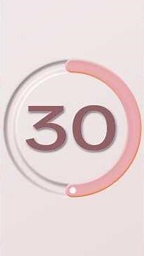 60 Second Countdown Timer Energetic Rhythm Soundtrack | 60 to 0 #countdown #timer #60to0 #1minute