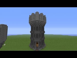 Minecraft Castle Tower Tutorial
