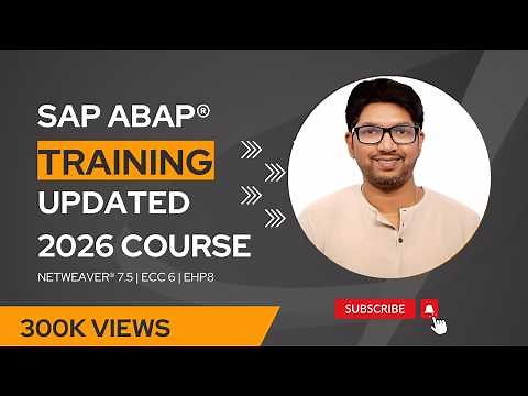 Session 1- Introduction to SAP and ABAP | SAP ABAP Training Video Series