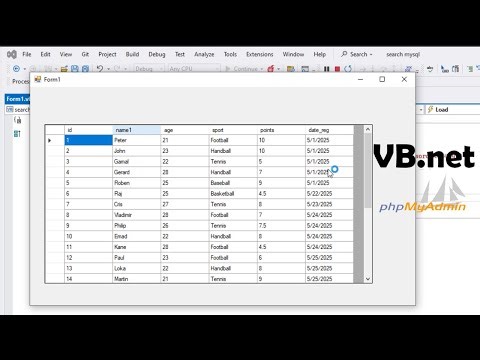 VB.NET MySQL Tutorial 🔥 Connect to PhpMyAdmin in Visual Studio 2022