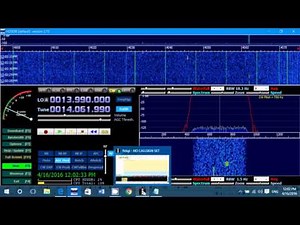 Decoding CW Morse Code with FLDIGI with explanation of what you see in text