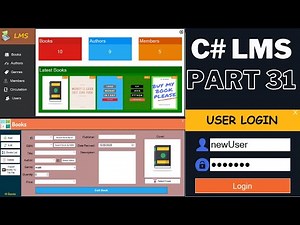 C# Project Tutorial - Create a Library Management System Using C# And MySQL - [ Part 31 - Last One ]