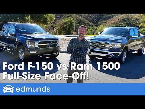 Ford F-150 vs. Ram 1500 | Full-Size Truck Comparison Test | Two of the Most Popular Trucks Face Off