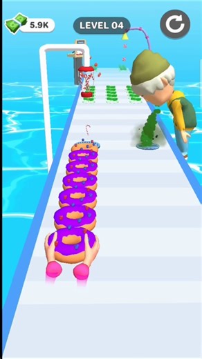 bakery stack level 4 🍔 #shorts #short #shortvideo #funnyvideo #gameplay #gaming #shortsfeed #cartoon