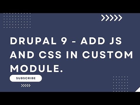 Drupal 9 - How to add JS and CSS in custom module?