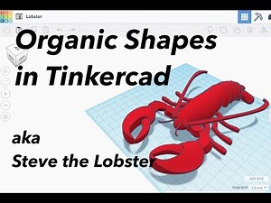 Tinkercad Tutorial - Organic Shapes