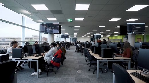 1K views · 23 reactions | In October 2019, we opened our new 200-seater Computer Science Laboratory. Check it out below... | University of Surrey | Facebook