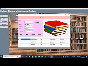 College Library Management System Using C#