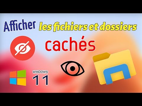 Afficher les fichiers et dossiers cachés de Windows 11