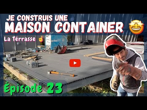 Je construis une Maison Container : Ép. 23 😅