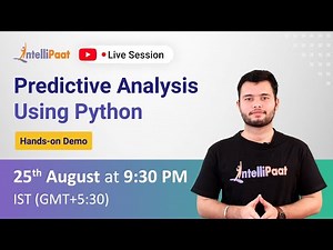 Predictive Analysis Using Python | How to Build Predictive Model in Python | Intellipaat