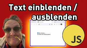 Mit Javascript Text verstecken und anzeigen lassen (Deutsche Anleitung)
