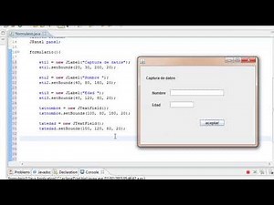 FORMULARIOS JFRAME EN ECLIPSE.