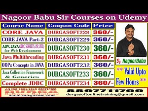 Nagoor Babu Sir Courses on Udemy