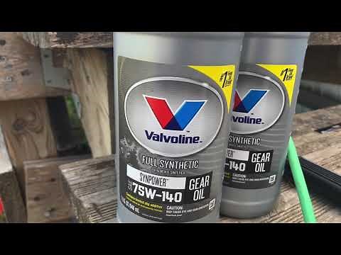 Rear Differential Fluid Service - Change Suburban Tahoe Silverado How To