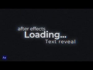 Easy loading screen animation in After Effects